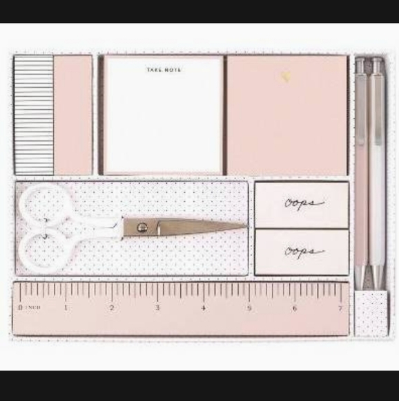 Sugar*Paper Essentials Pink 9pc Office Supply Kit - Picture 1 of 1